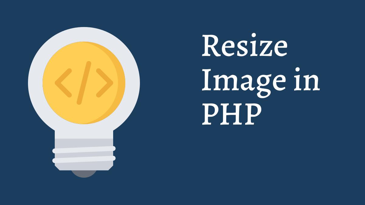 php image resize